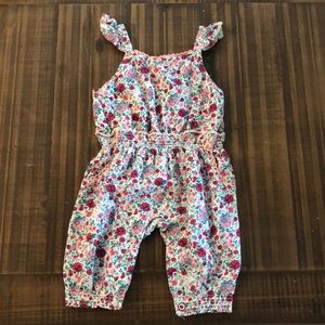 Splendid floral baby romper